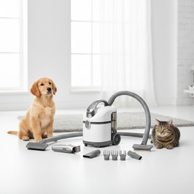 7-in-1 Professional Pet Grooming Vacuum Kit — Zero Mess, Salon Results at Home